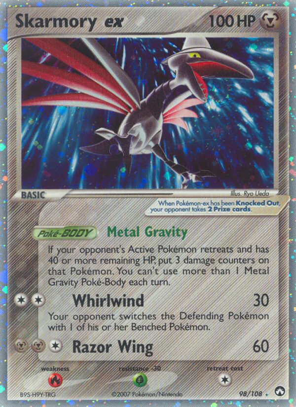 Skarmory ex (98/108) [EX: Power Keepers] | Deep Dive Games St. Marys