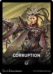 Corruption Theme Card [Phyrexia: All Will Be One Tokens] | Deep Dive Games St. Marys