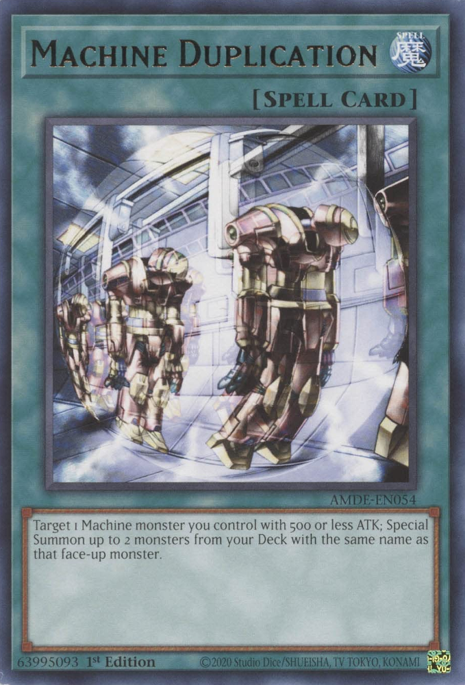 Machine Duplication [AMDE-EN054] Rare | Deep Dive Games St. Marys