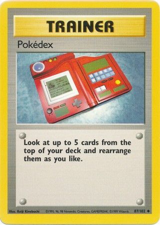 Pokedex (87/102) [Base Set Unlimited] | Deep Dive Games St. Marys