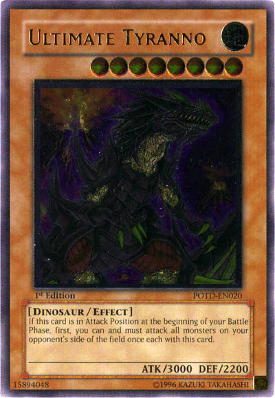 Ultimate Tyranno [POTD-EN020] Ultimate Rare | Deep Dive Games St. Marys