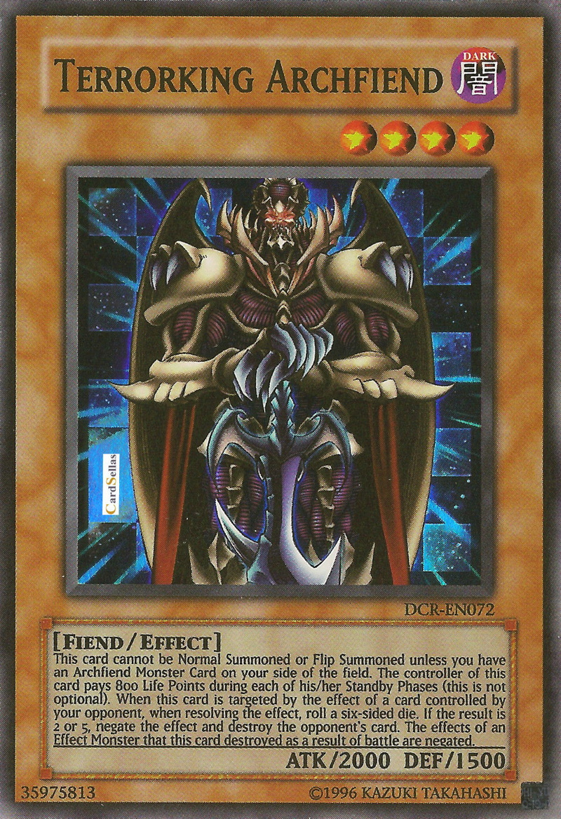 Terrorking Archfiend [DCR-EN072] Super Rare | Deep Dive Games St. Marys