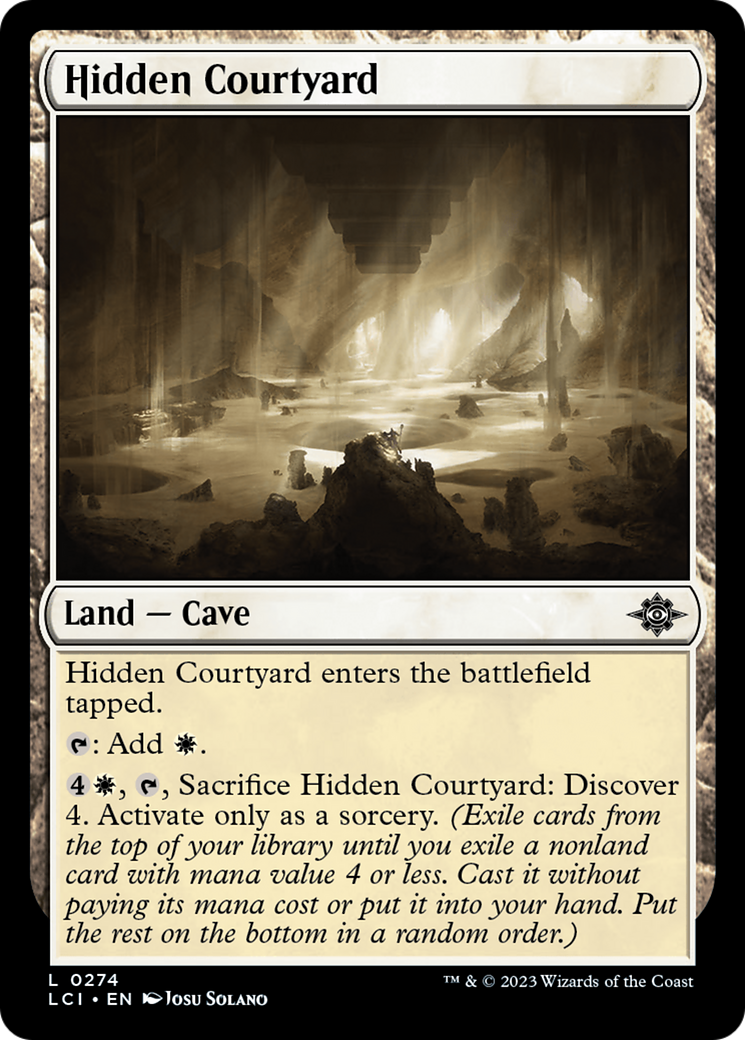 Hidden Courtyard [The Lost Caverns of Ixalan] | Deep Dive Games St. Marys