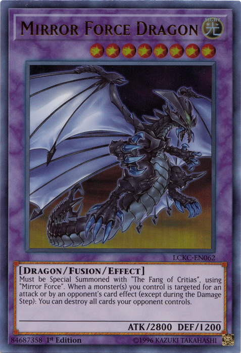 Mirror Force Dragon [LCKC-EN062] Ultra Rare | Deep Dive Games St. Marys