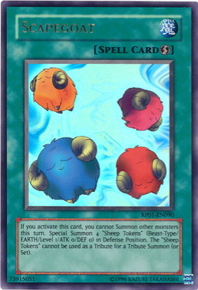Scapegoat [RP01-EN090] Ultra Rare | Deep Dive Games St. Marys