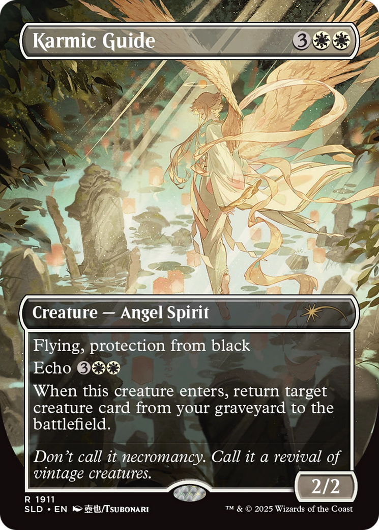Karmic Guide (1911) (Rainbow Foil) [Secret Lair Drop Series] | Deep Dive Games St. Marys