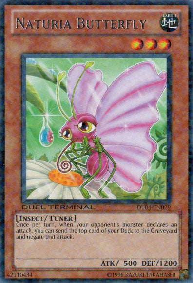 Naturia Butterfly [DT04-EN029] Rare | Deep Dive Games St. Marys