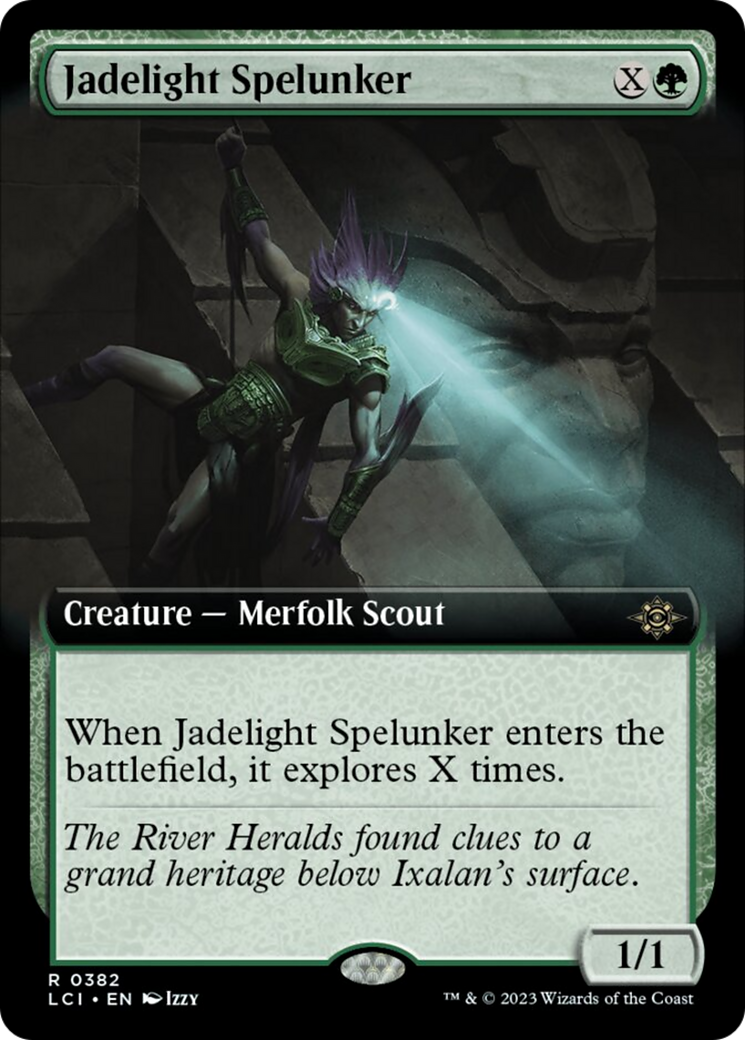 Jadelight Spelunker (Extended Art) [The Lost Caverns of Ixalan] | Deep Dive Games St. Marys