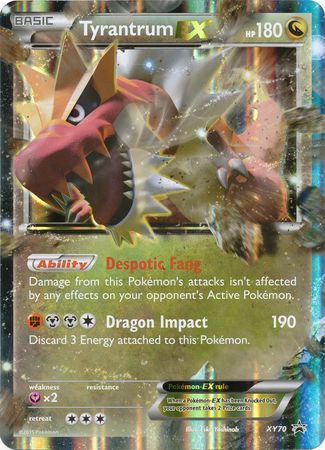 Tyrantrum EX (XY70) (Jumbo Card) [XY: Black Star Promos] | Deep Dive Games St. Marys