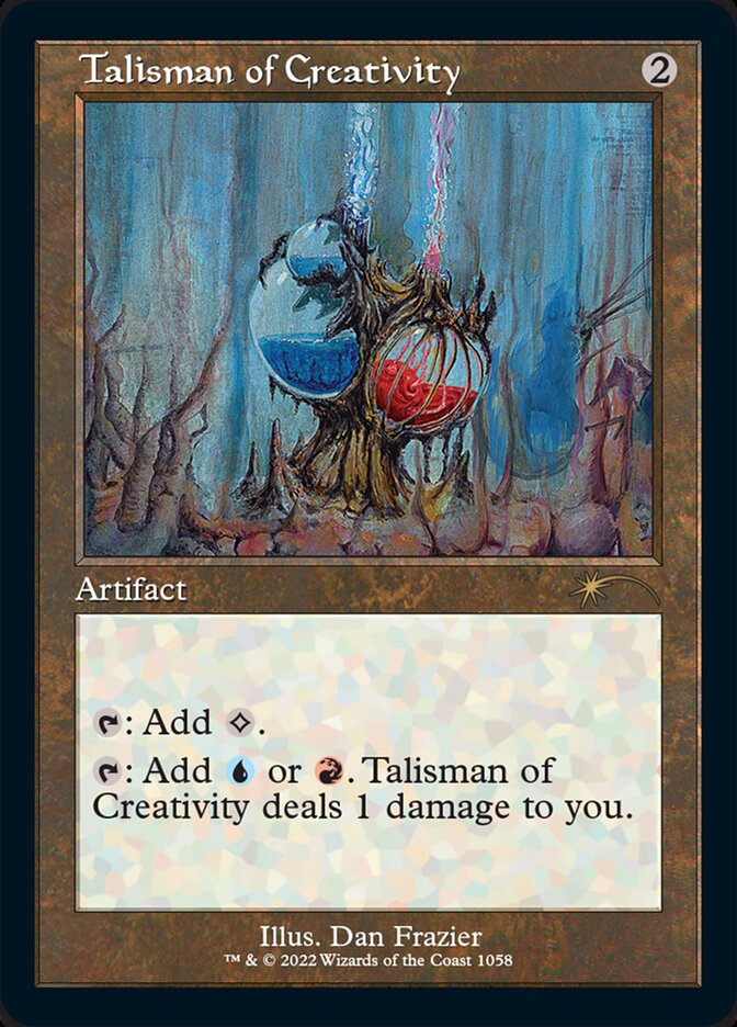 Talisman of Creativity (Foil Etched) [Secret Lair Drop Series] | Deep Dive Games St. Marys