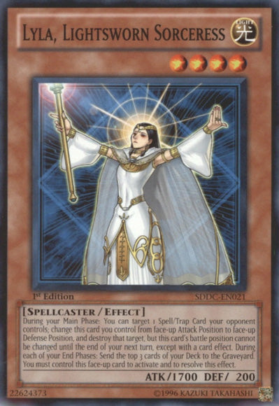 Lyla, Lightsworn Sorceress [SDDC-EN021] Common | Deep Dive Games St. Marys