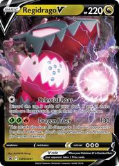 Regidrago V (SWSH281) (Jumbo Card) [Sword & Shield: Black Star Promos] | Deep Dive Games St. Marys