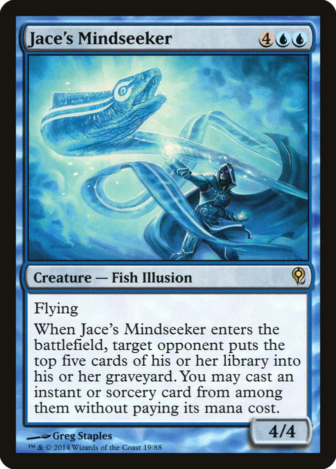 Jace's Mindseeker [Duel Decks: Jace vs. Vraska] | Deep Dive Games St. Marys