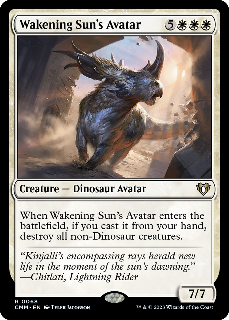 Wakening Sun's Avatar [Commander Masters] | Deep Dive Games St. Marys