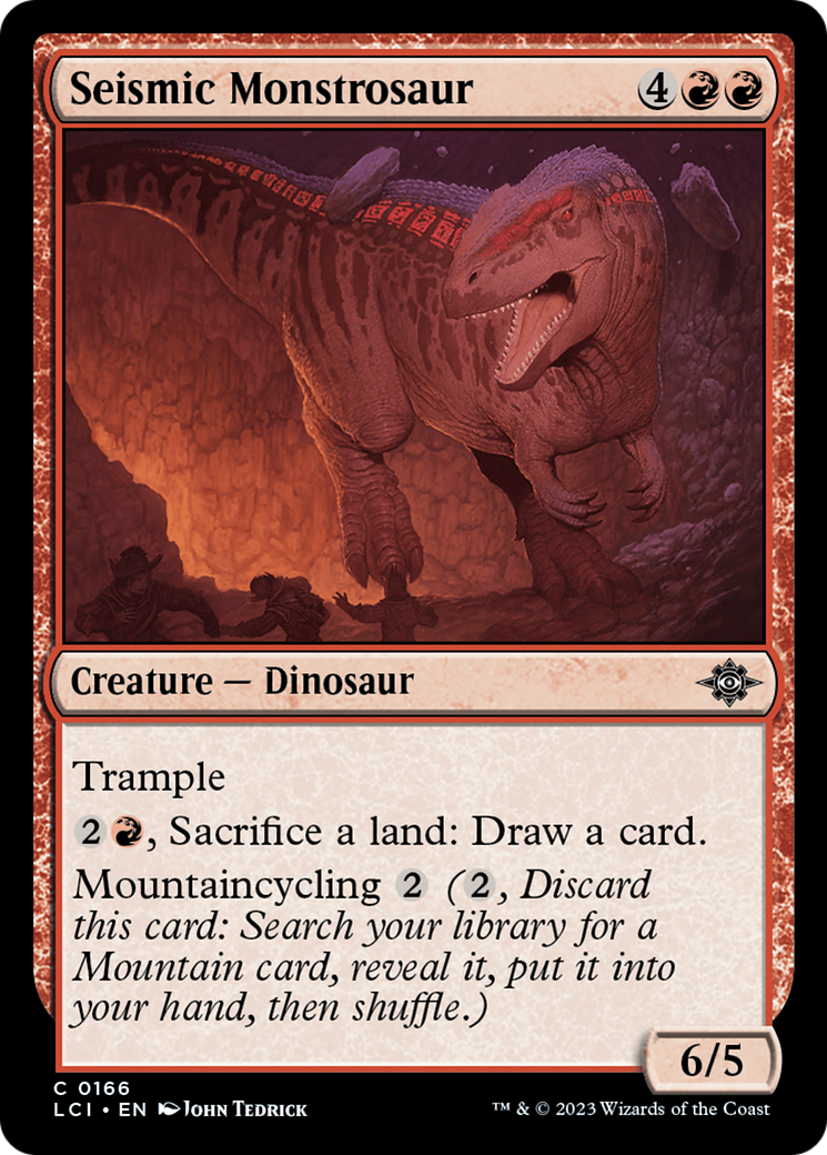 Seismic Monstrosaur [The Lost Caverns of Ixalan] | Deep Dive Games St. Marys