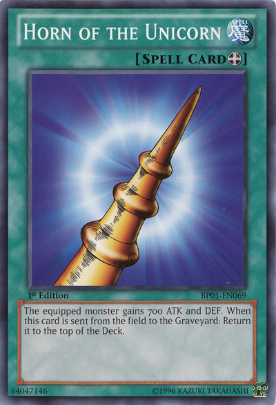 Horn of the Unicorn [BP01-EN069] Common | Deep Dive Games St. Marys