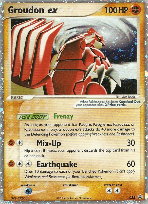 Groudon ex (038) [Nintendo: Black Star Promos] | Deep Dive Games St. Marys