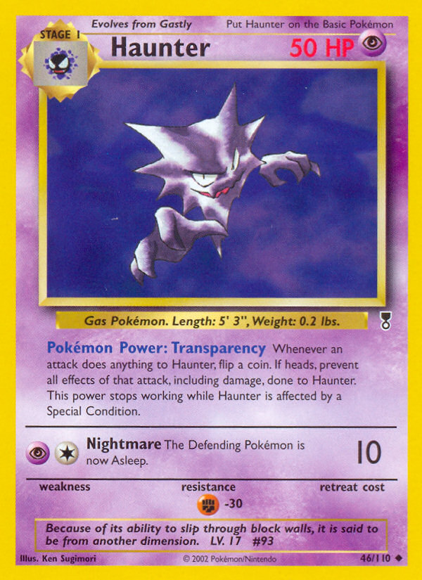 Haunter (46/110) [Legendary Collection] | Deep Dive Games St. Marys