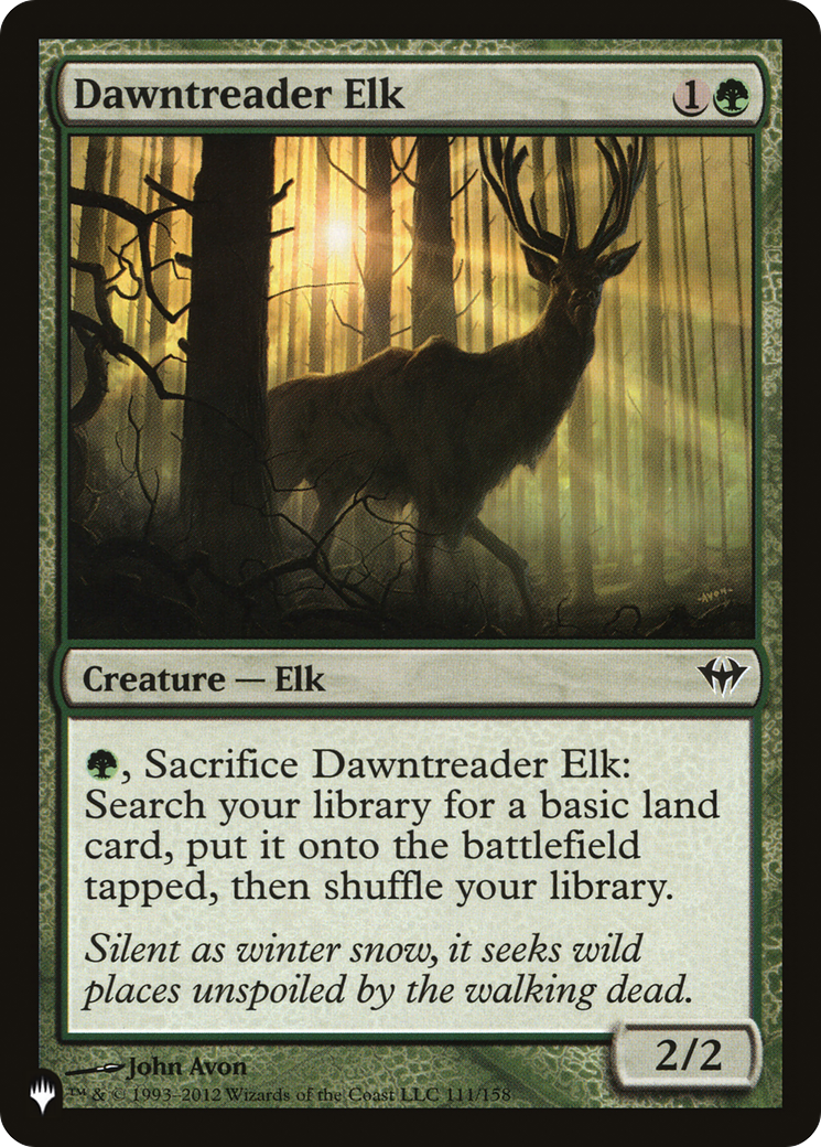 Dawntreader Elk [The List] | Deep Dive Games St. Marys