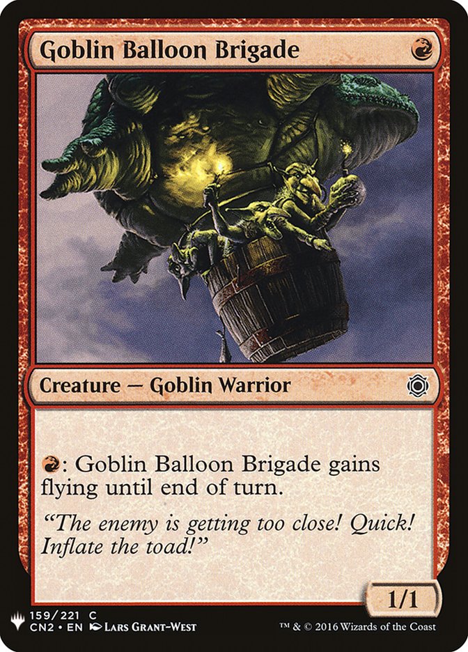 Goblin Balloon Brigade [Mystery Booster] | Deep Dive Games St. Marys