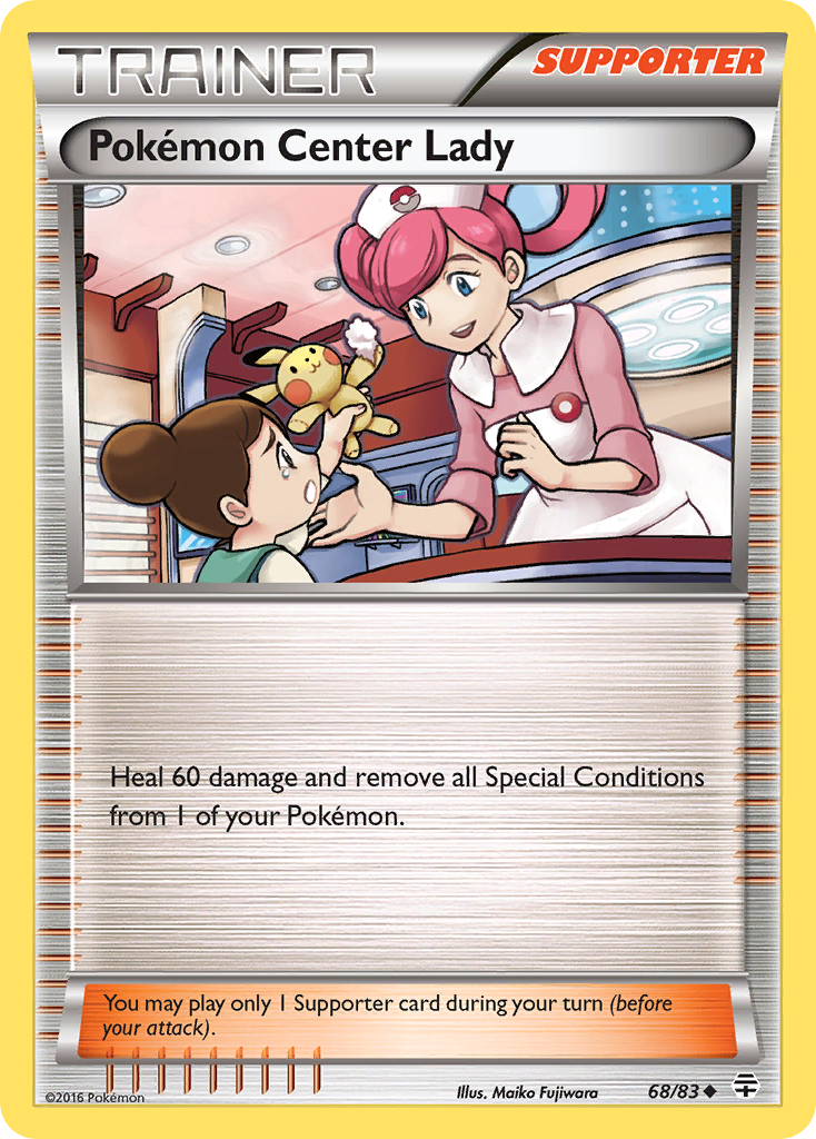 Pokemon Center Lady (68/83) [XY: Generations] | Deep Dive Games St. Marys