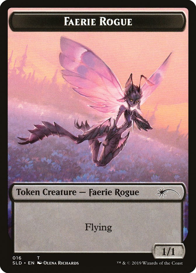 Faerie Rogue Token (016) [Secret Lair Drop Series] | Deep Dive Games St. Marys