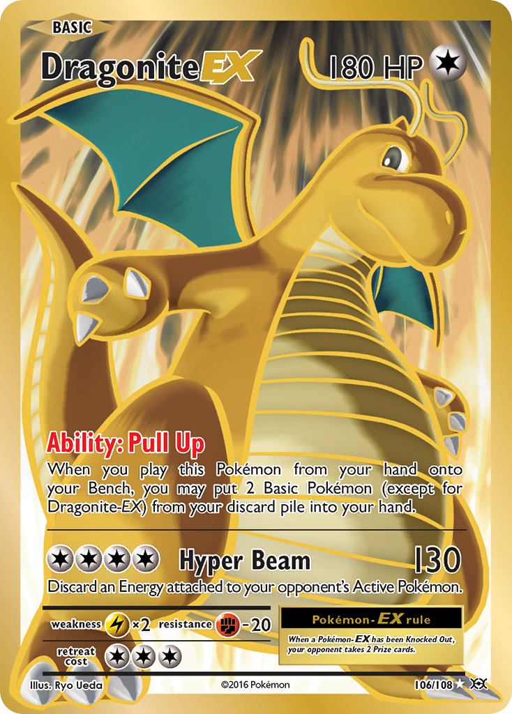 Dragonite EX (106/108) [XY: Evolutions] | Deep Dive Games St. Marys