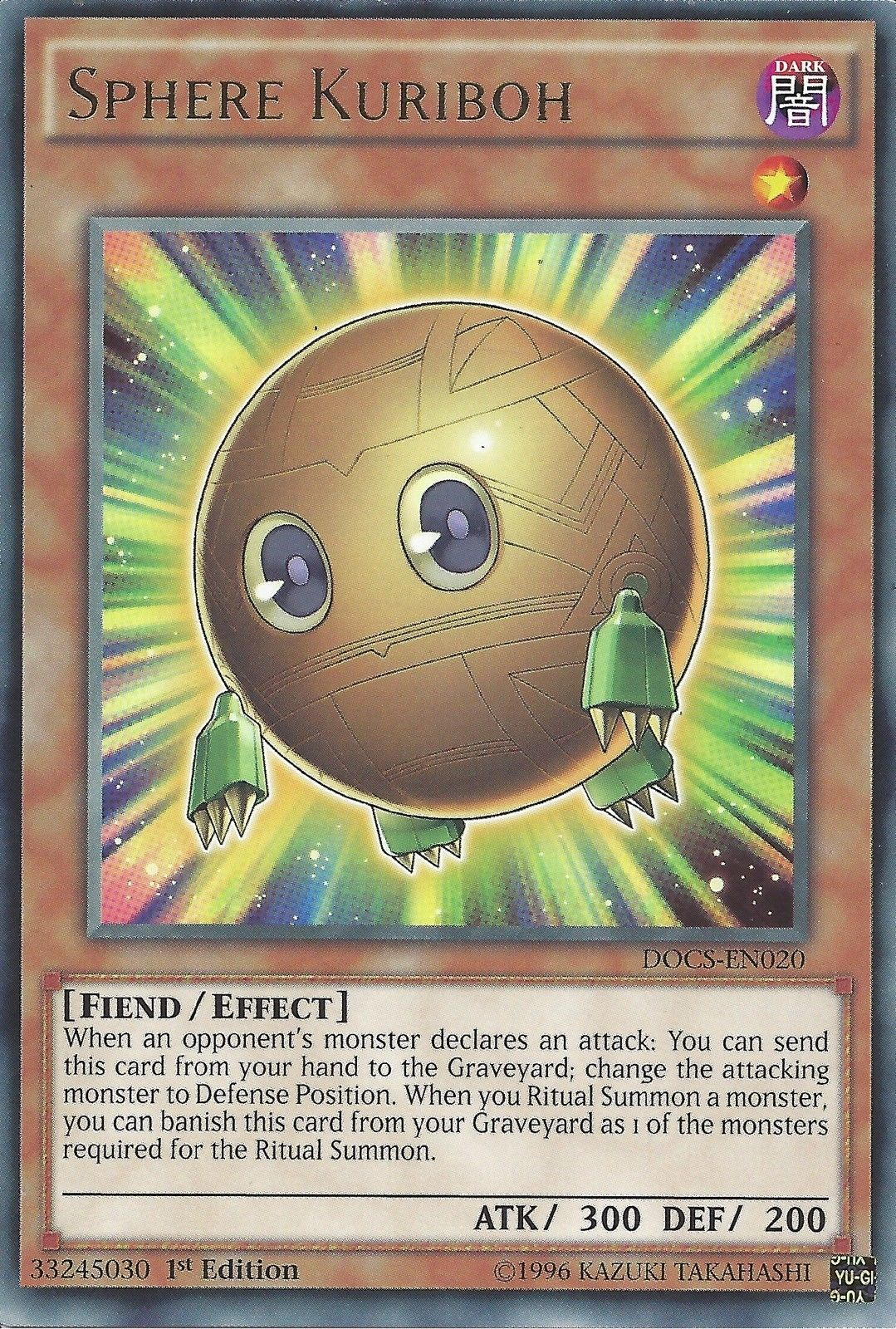 Sphere Kuriboh [DOCS-EN020] Rare | Deep Dive Games St. Marys