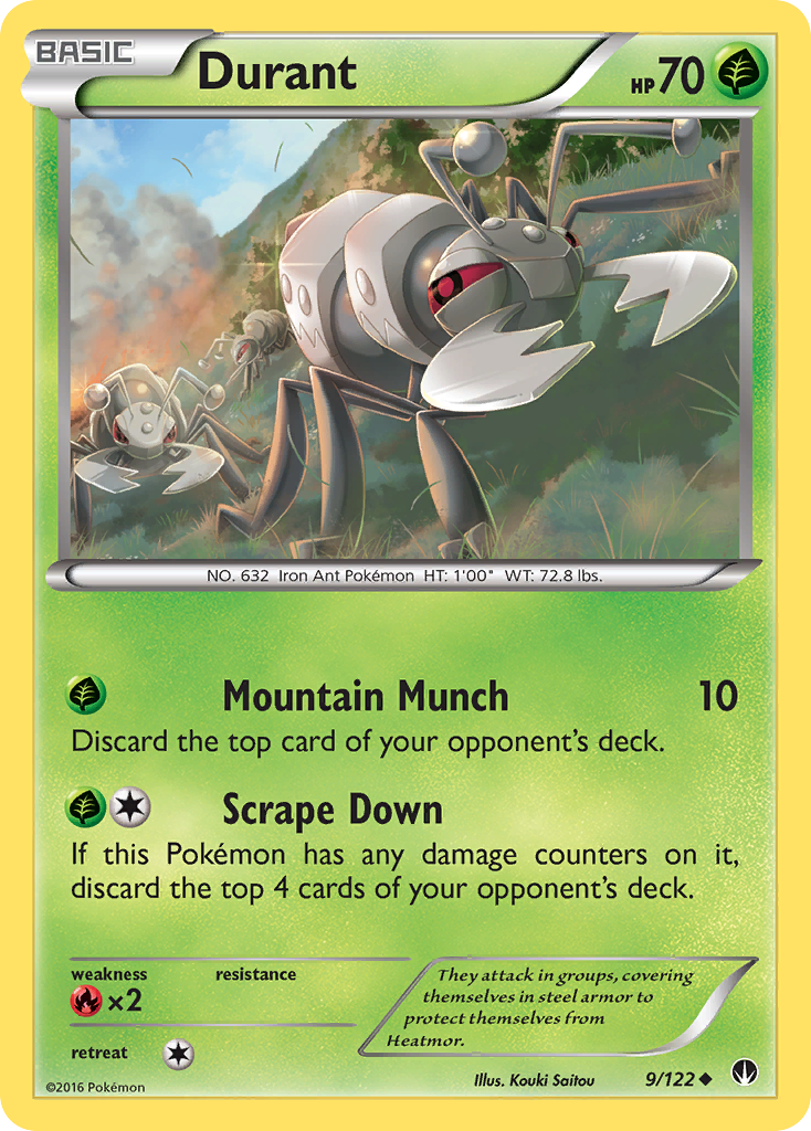 Durant (9/122) [XY: BREAKpoint] | Deep Dive Games St. Marys