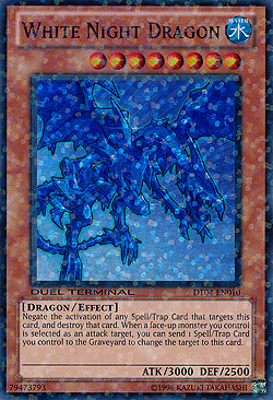 White Night Dragon [DT04-EN010] Super Rare | Deep Dive Games St. Marys