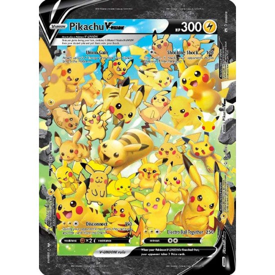 Pikachu V-UNION (Jumbo Card) [Sword & Shield: Black Star Promos] | Deep Dive Games St. Marys