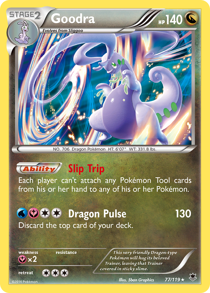 Goodra (77/119) [XY: Phantom Forces] | Deep Dive Games St. Marys