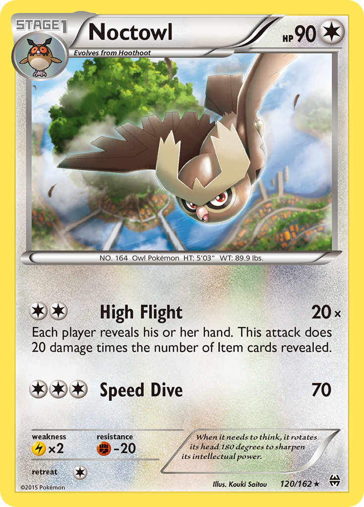 Noctowl (120/162) [XY: BREAKthrough] | Deep Dive Games St. Marys