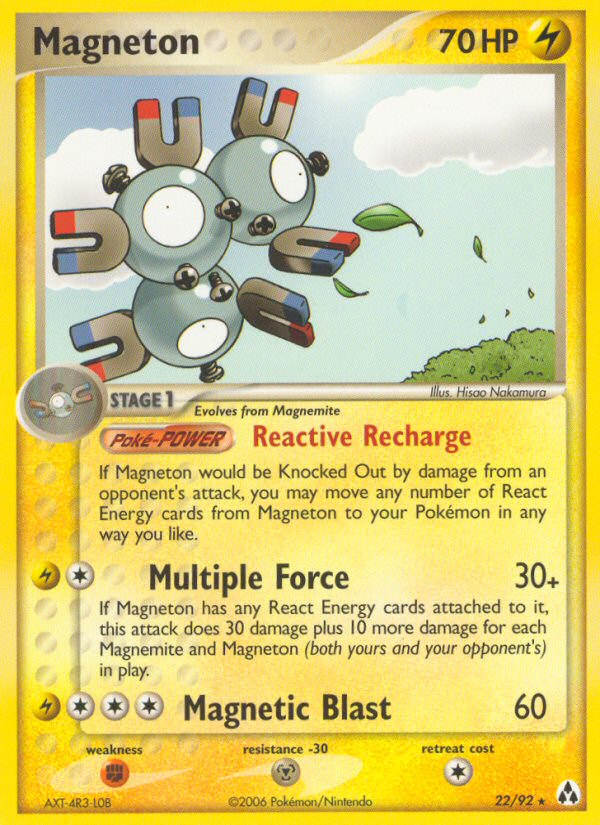 Magneton (22/92) [EX: Legend Maker] | Deep Dive Games St. Marys