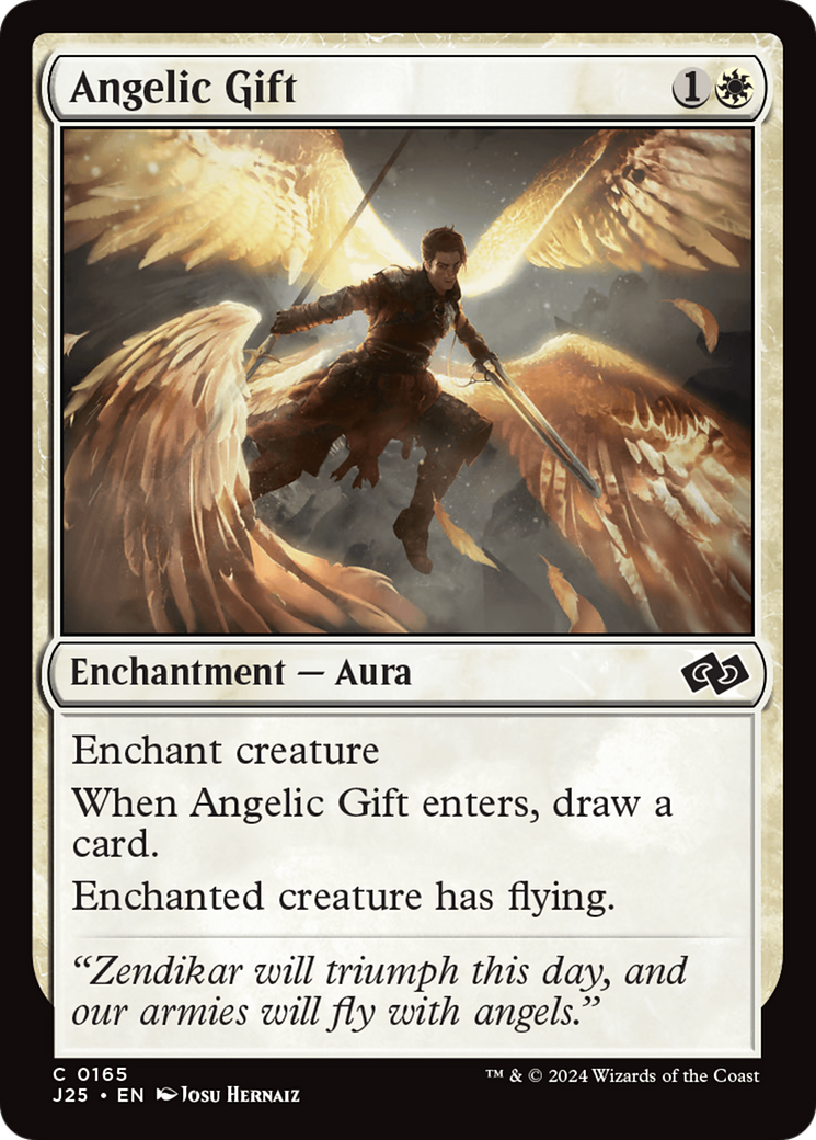 Angelic Gift [Foundations Jumpstart] | Deep Dive Games St. Marys