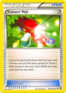 Trainers' Mail (92a/108) (Alternate Art Promo) [XY: Roaring Skies] | Deep Dive Games St. Marys