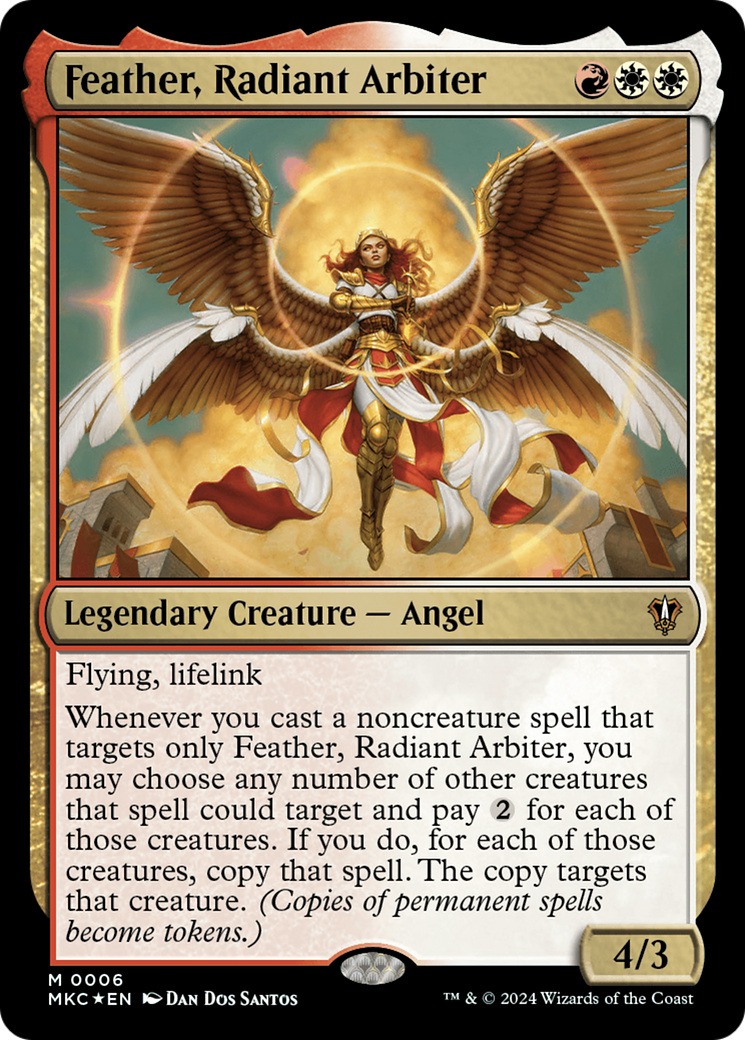 Feather, Radiant Arbiter [Murders at Karlov Manor Commander] | Deep Dive Games St. Marys