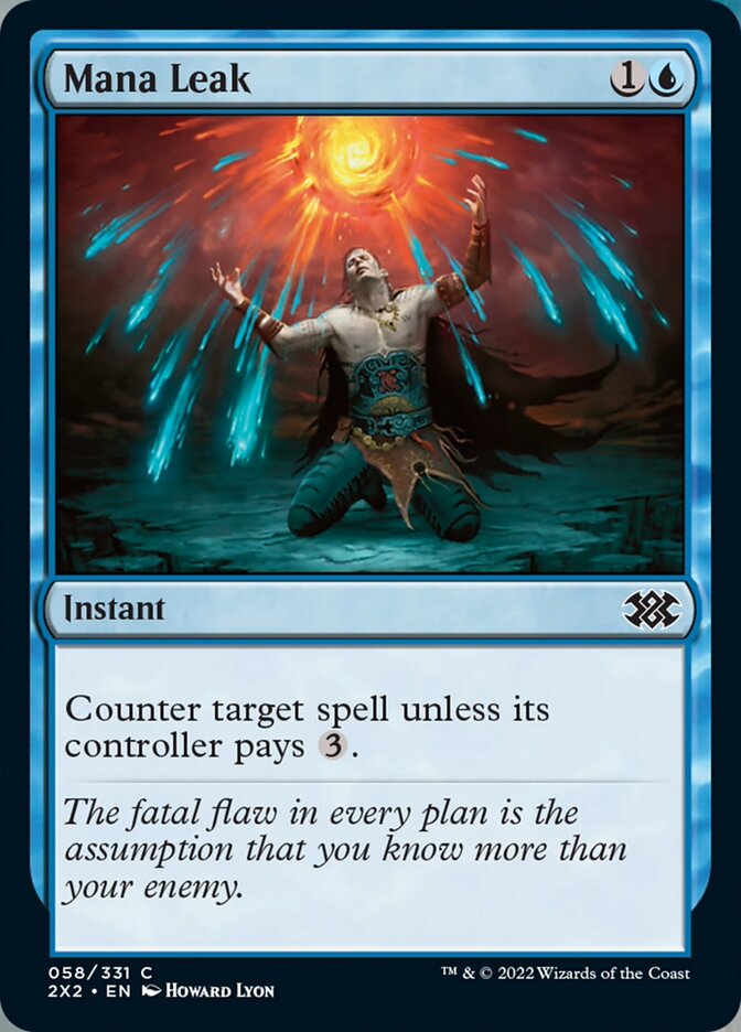 Mana Leak [Double Masters 2022] | Deep Dive Games St. Marys