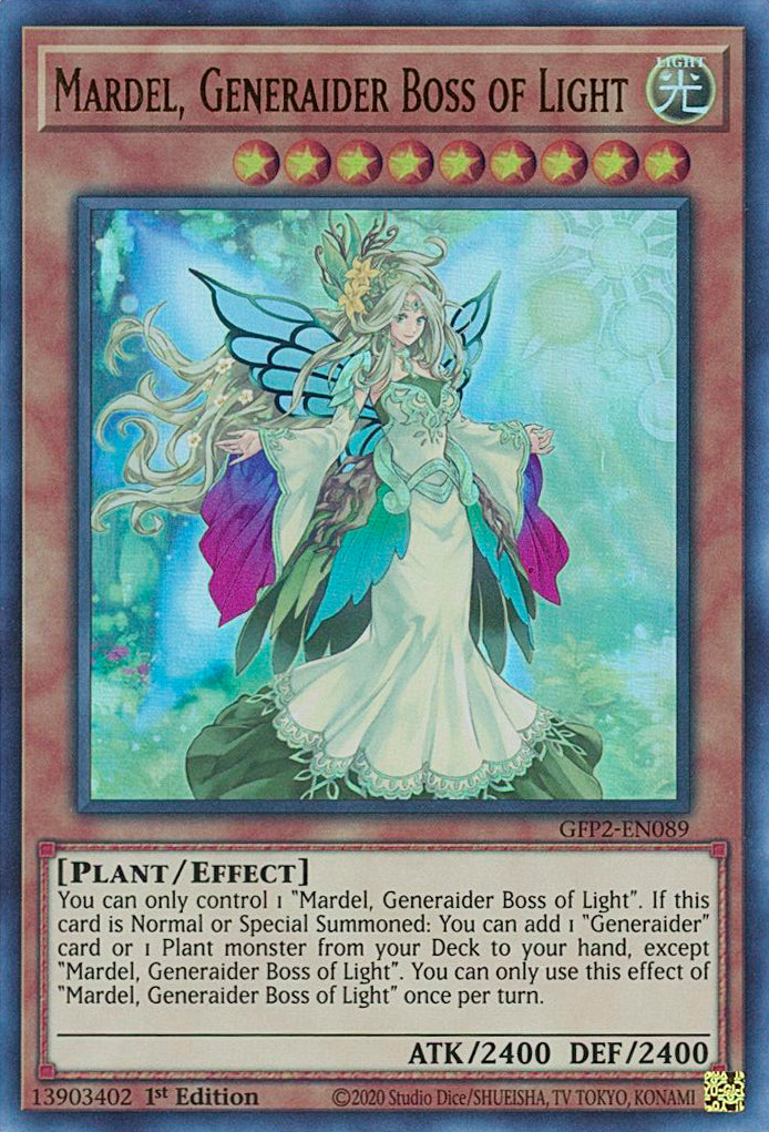 Mardel, Generaider Boss of Light [GFP2-EN089] Ultra Rare | Deep Dive Games St. Marys