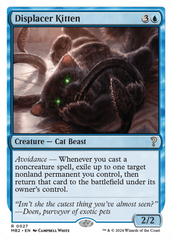 Displacer Kitten (White Border) [Mystery Booster 2] | Deep Dive Games St. Marys