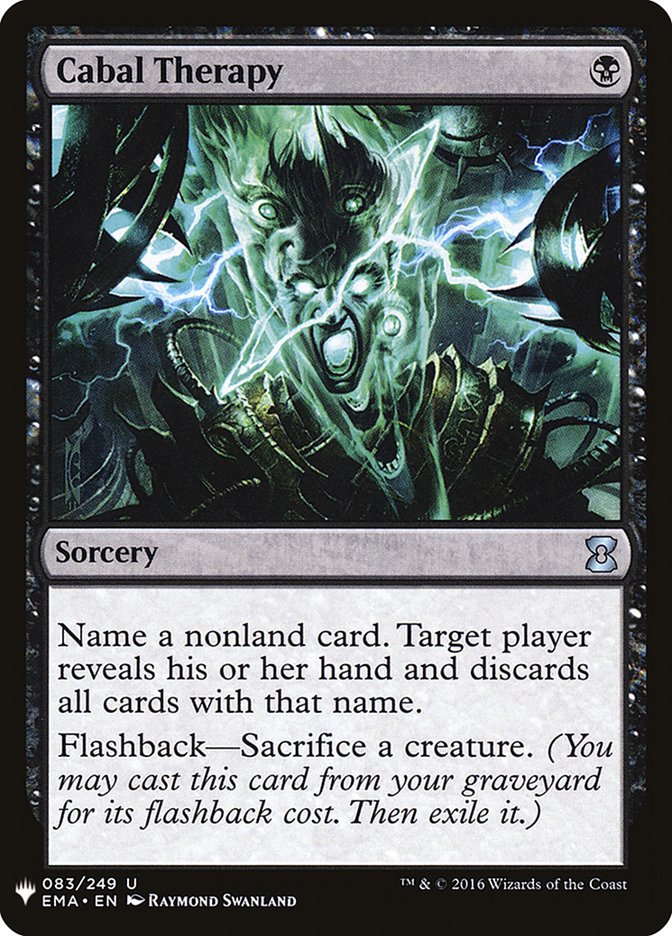 Cabal Therapy [Mystery Booster] | Deep Dive Games St. Marys