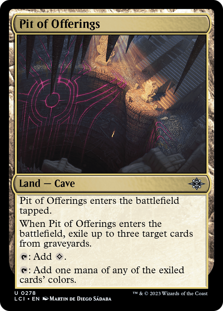 Pit of Offerings [The Lost Caverns of Ixalan] | Deep Dive Games St. Marys