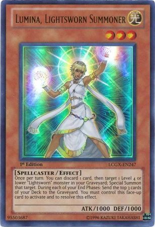 Lumina, Lightsworn Summoner [LCGX-EN247] Ultra Rare | Deep Dive Games St. Marys