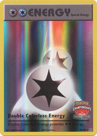 Double Colorless Energy (90/108) (NA International Championship Promo) [XY: Evolutions] | Deep Dive Games St. Marys