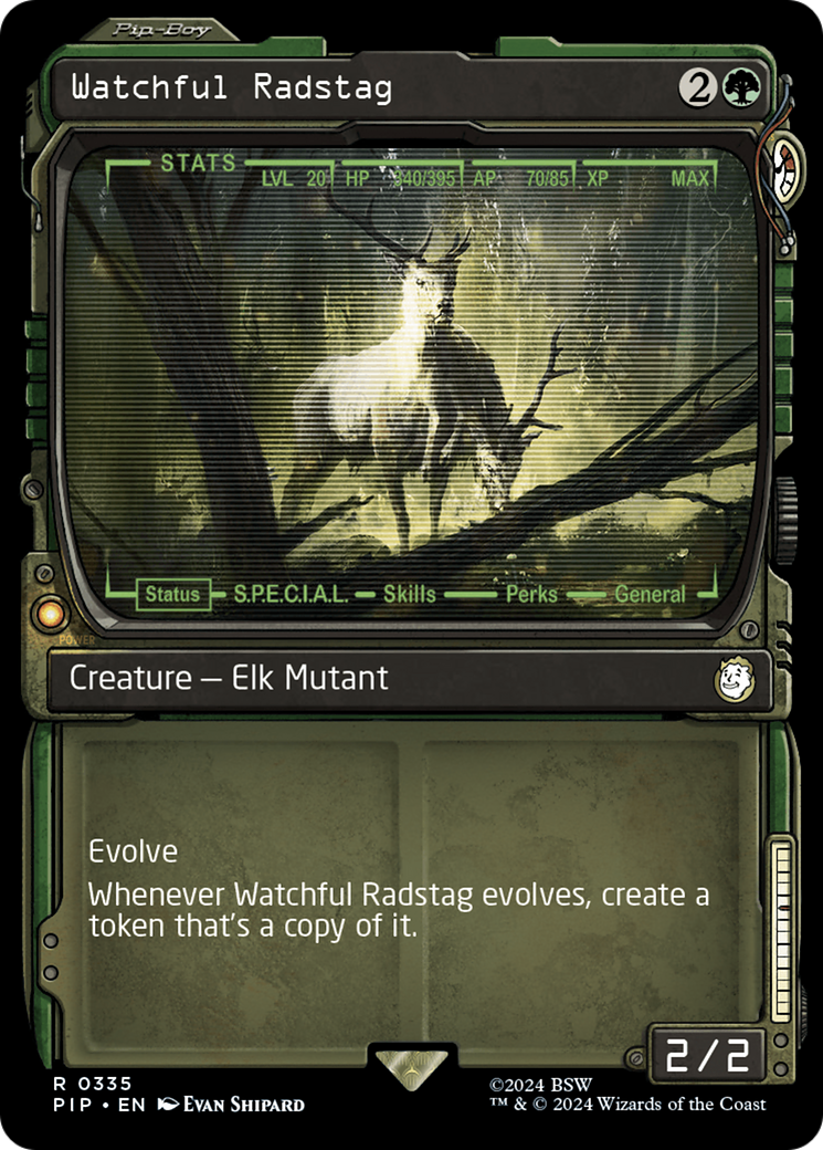 Watchful Radstag (Showcase) [Fallout] | Deep Dive Games St. Marys