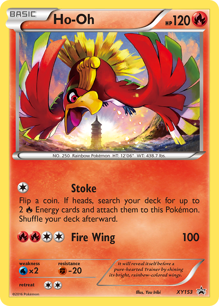 Ho-Oh (XY153) [XY: Black Star Promos] | Deep Dive Games St. Marys