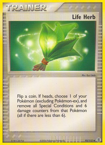 Life Herb (93/112) [EX: FireRed & LeafGreen] | Deep Dive Games St. Marys