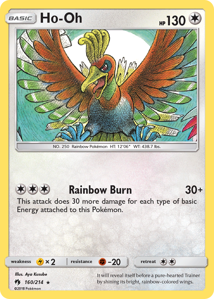 Ho-Oh (160/214) [Sun & Moon: Lost Thunder] | Deep Dive Games St. Marys