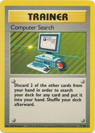 Computer Search (71/102) [Base Set Unlimited] | Deep Dive Games St. Marys