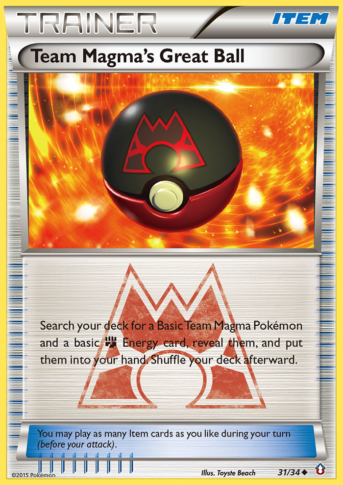 Team Magma's Great Ball (31/34) [XY: Double Crisis] | Deep Dive Games St. Marys